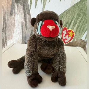 CHEEKS - Ty Beanie Babies - ERROR-Retired- RARE -‎ Mint condition with tags-1999